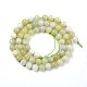 Natural Jade Beads Strands(X-G-G844-01-8mm)-2