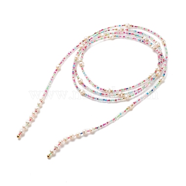 Cerise Pearl Necklaces