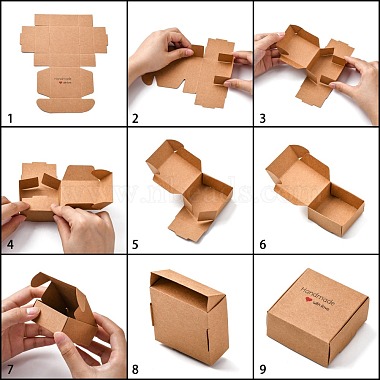 Подарочная коробка для крафт-бумаги(X-CON-L014-E02)-2