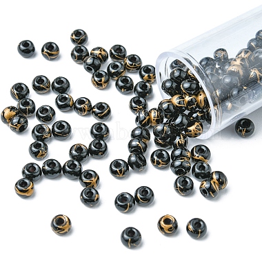 6/0 opaques perles de rocaille de verre(SEED-YW0002-13K)-2