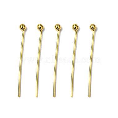 2cm Golden Brass Pins