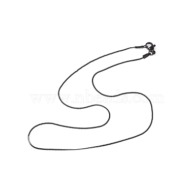 304 collar de cadena serpentina de acero inoxidable para hombres y mujeres(NJEW-G076-01A-EB)-2