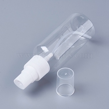 60ml Transparent PET Plastic Spray Bottle(X-MRMJ-WH0032-01B)-3