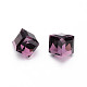 Faceted Cube Glass Cabochons(GGLA-L007C-25)-1