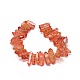 Natural Dyed Quartz Pointed Beads Strands(G-G791-14)-3