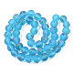 Handmade Frosted Lampwork Beads Strands(LAMP-N021-39B)-2