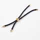 Nylon Twisted Cord Bracelet Making(MAK-K015-01A)-1